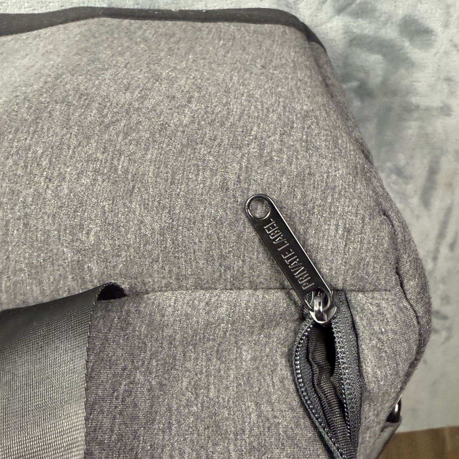 Private Label CARRY ON TRAVEL BAG Limited Edition Duffle Bag Gray Black
