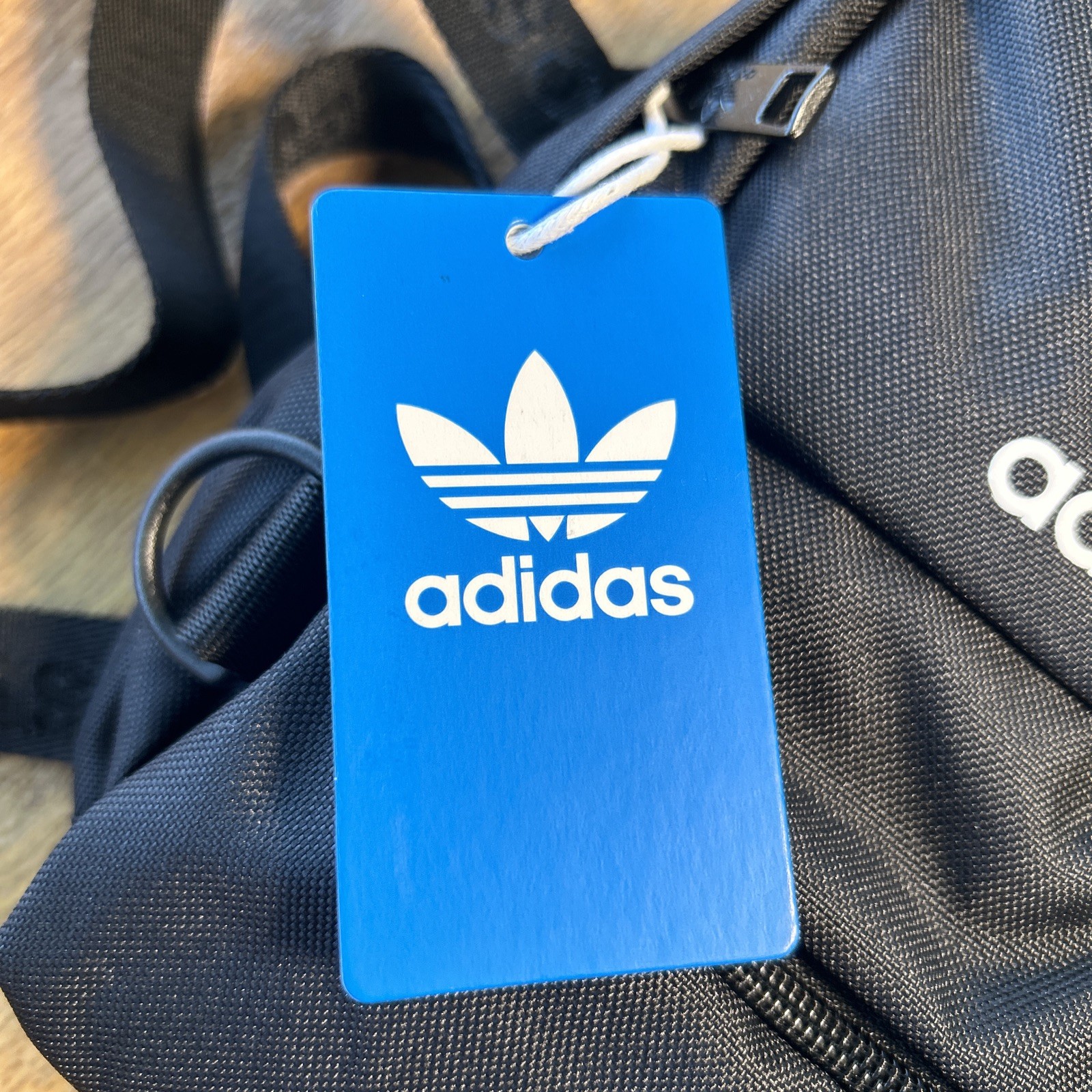 Adidas Trefoil 2.0 Mini Backpack Small Travel Bag Black White Unisex Adult Kids
