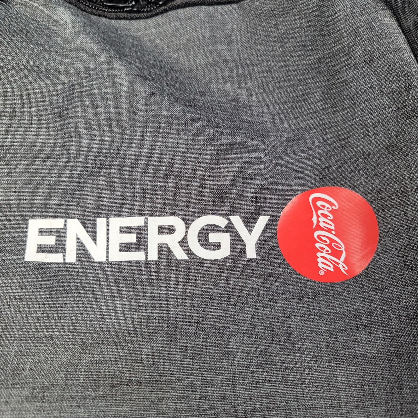 Coca Cola Energy Backpack Gray Leeds Bluetooth Speaker Holder Insulated Cool Bag