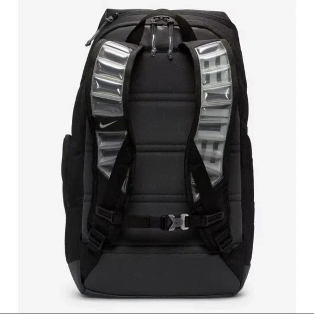 Nike Black Backpack Reflective Stripe Inner/Outer Pockets Zip Buckle Large