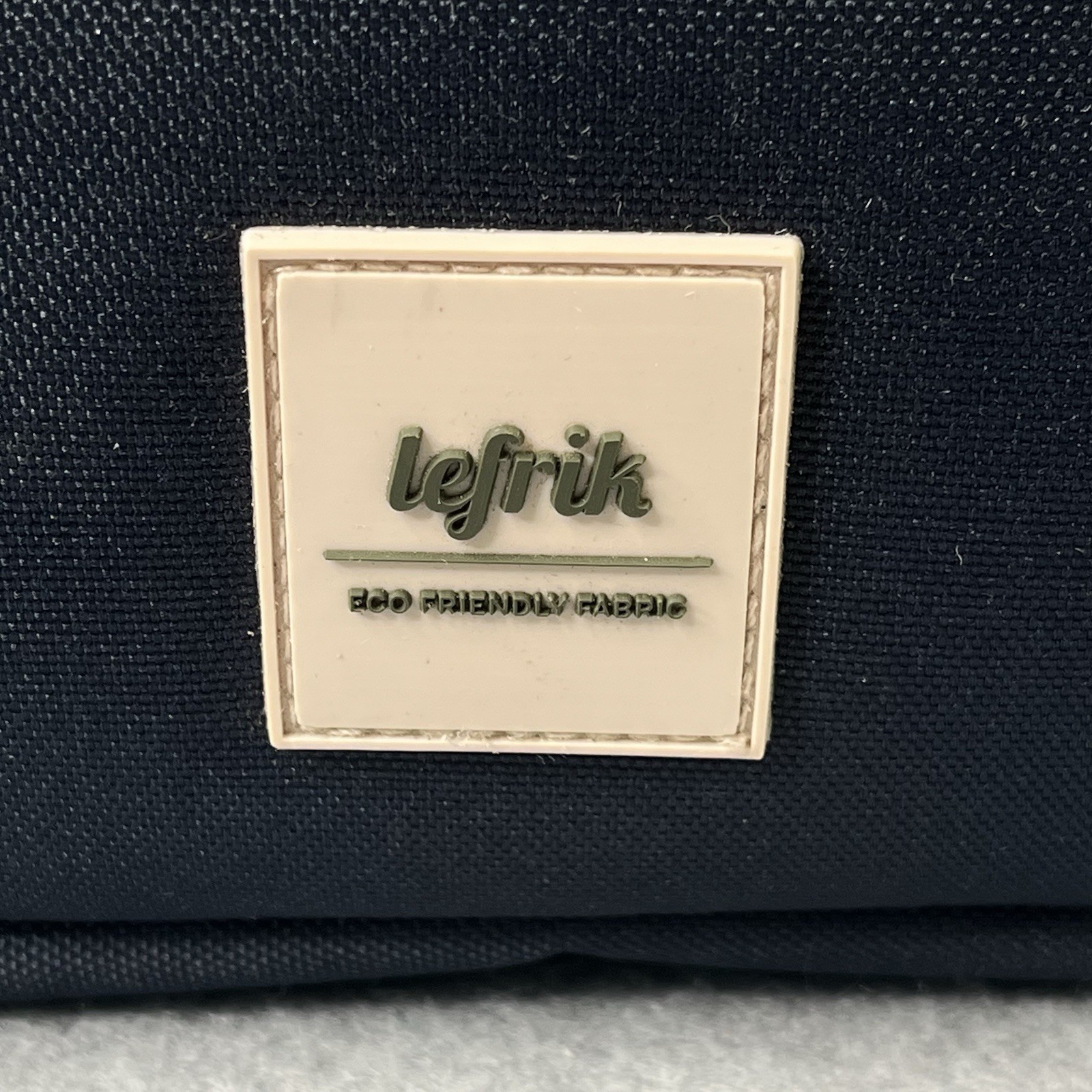 Lefrik Handy Backpack Navy Blue 15” Laptop Backpack Travel Daypack RPET