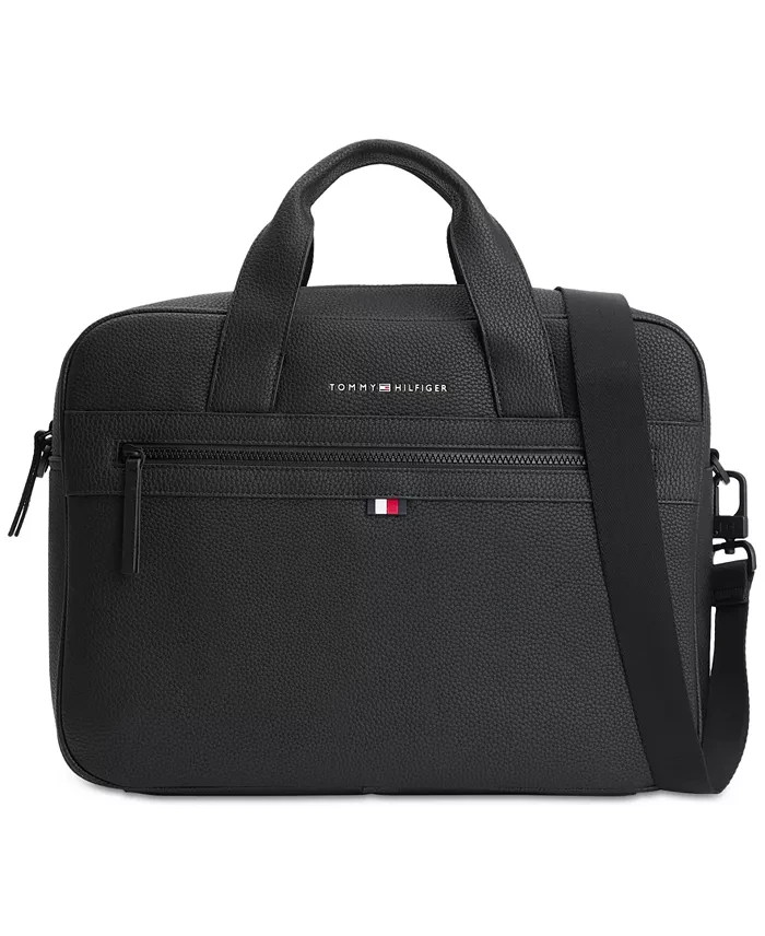 Tommy Hilfiger Mens Essential Computer Bag Black No Size