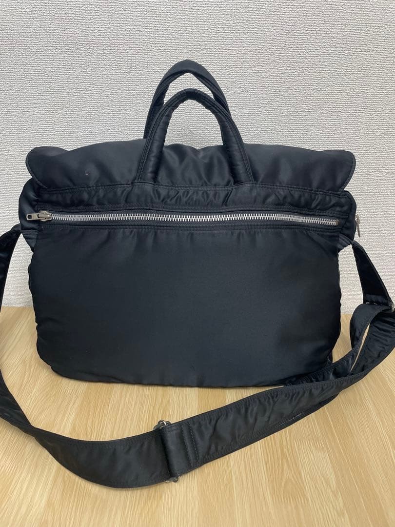 PORTER Yoshida Tanker TANKER 2WAY Shoulder Bag Black Made in Japan Authentic