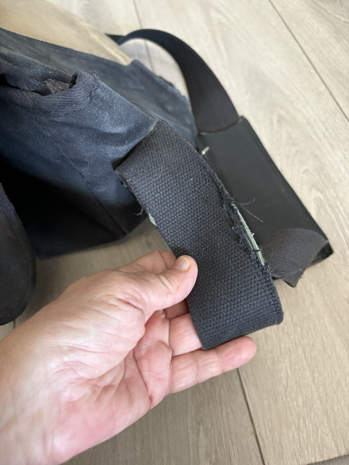 Rare Vintage Duluth Pack Duffel Bag Wax Canvas Leather