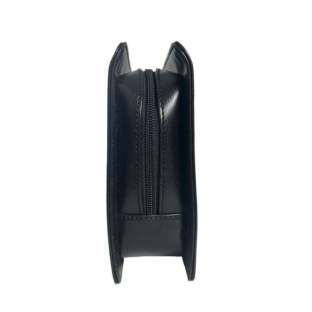 Dunhill Second Leather Clutch Bag Black 16.5x28x5cm Luxury Designer Accessory