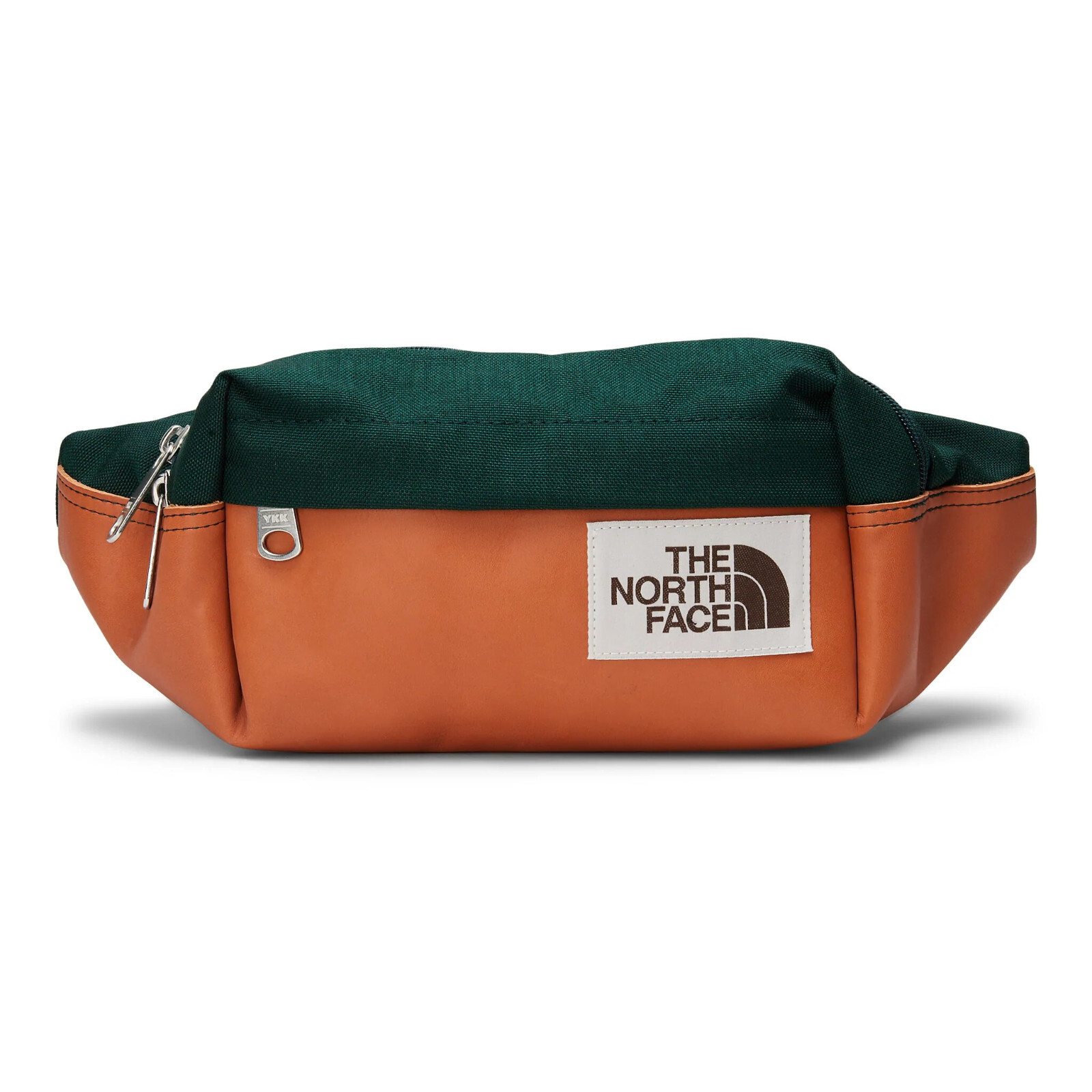 The North Face Brown Label Leather Cordura Fabric Lumbar Fanny Pack Bag New