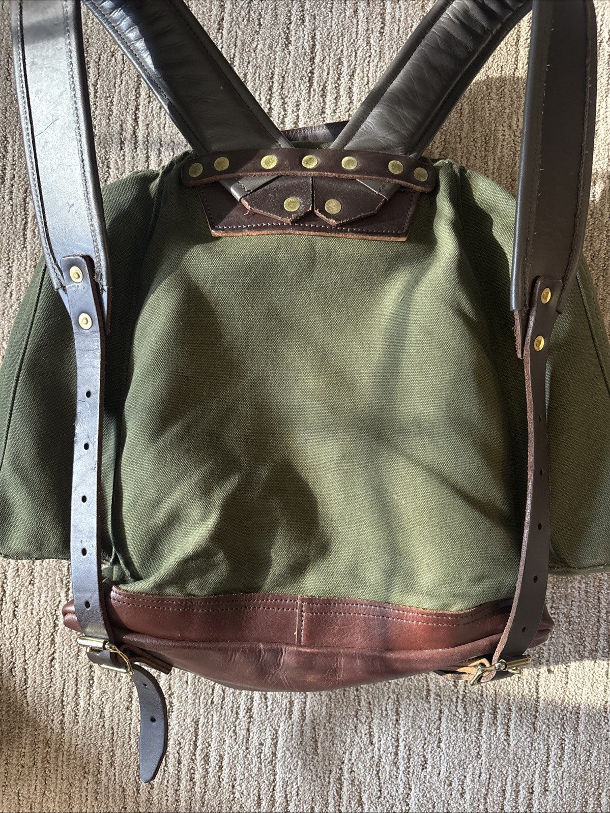 Duluth Pack Sparky Backpack – Green Edition Vintage USA Canvas