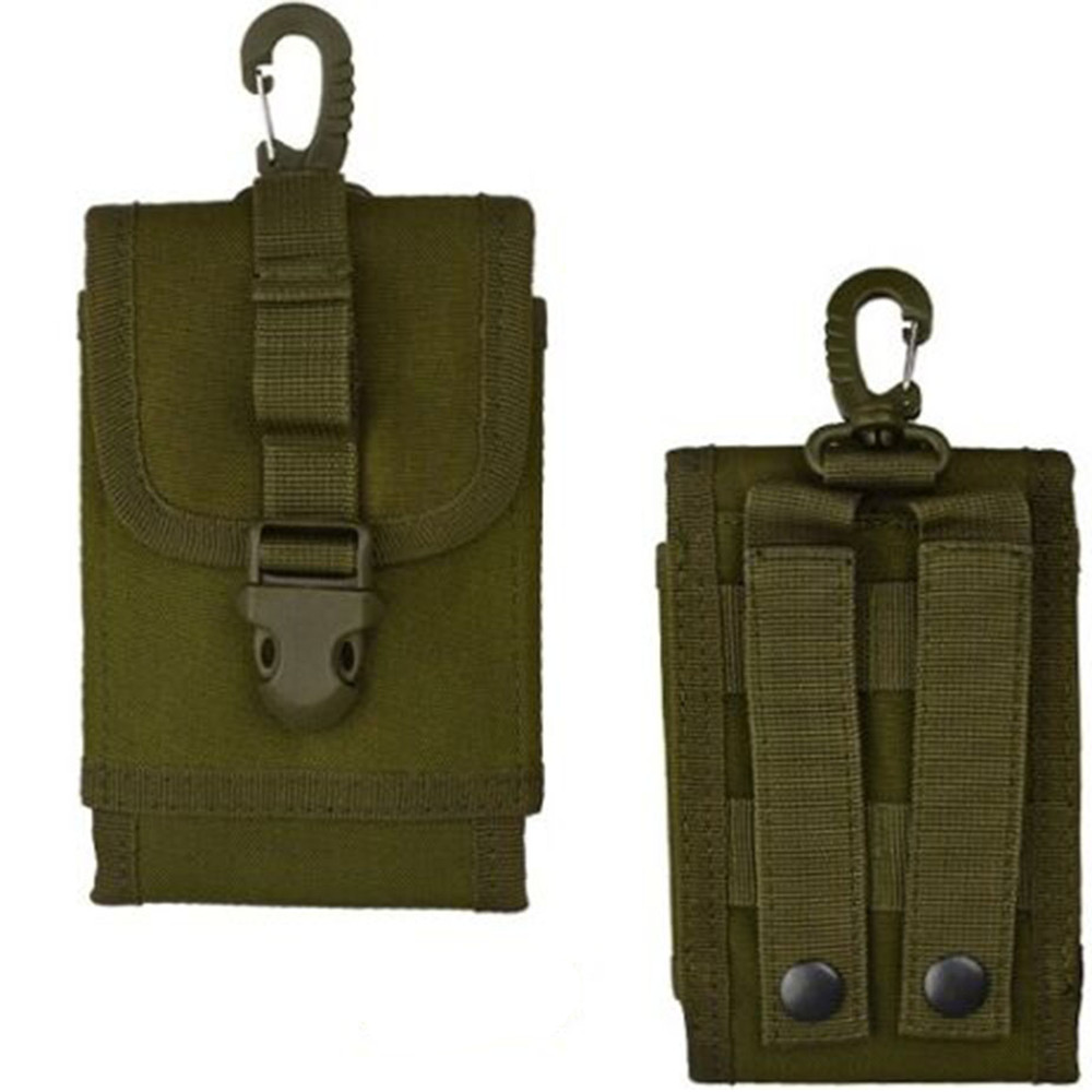 Mobile Phone EDC Gadget Phone Pack Tactical Molle Pouch Holster Waist Pouch
