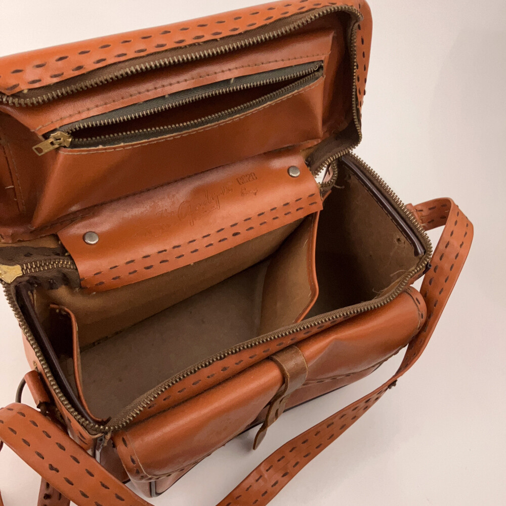 Vintage The Gadg-it Bag Rectangular Unique Zippered Small Shoulder Case