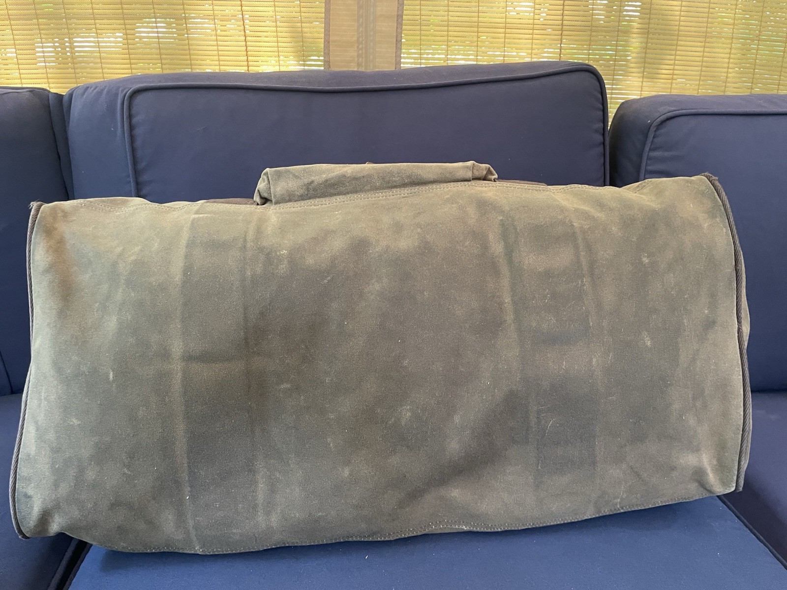 Frost River Explorer Medium Duffel Bag Waxed Canvas Leather Luggage Made in USA