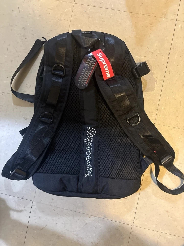 Supreme Mesh Backpack SS20 Black One Size Backpack Bag