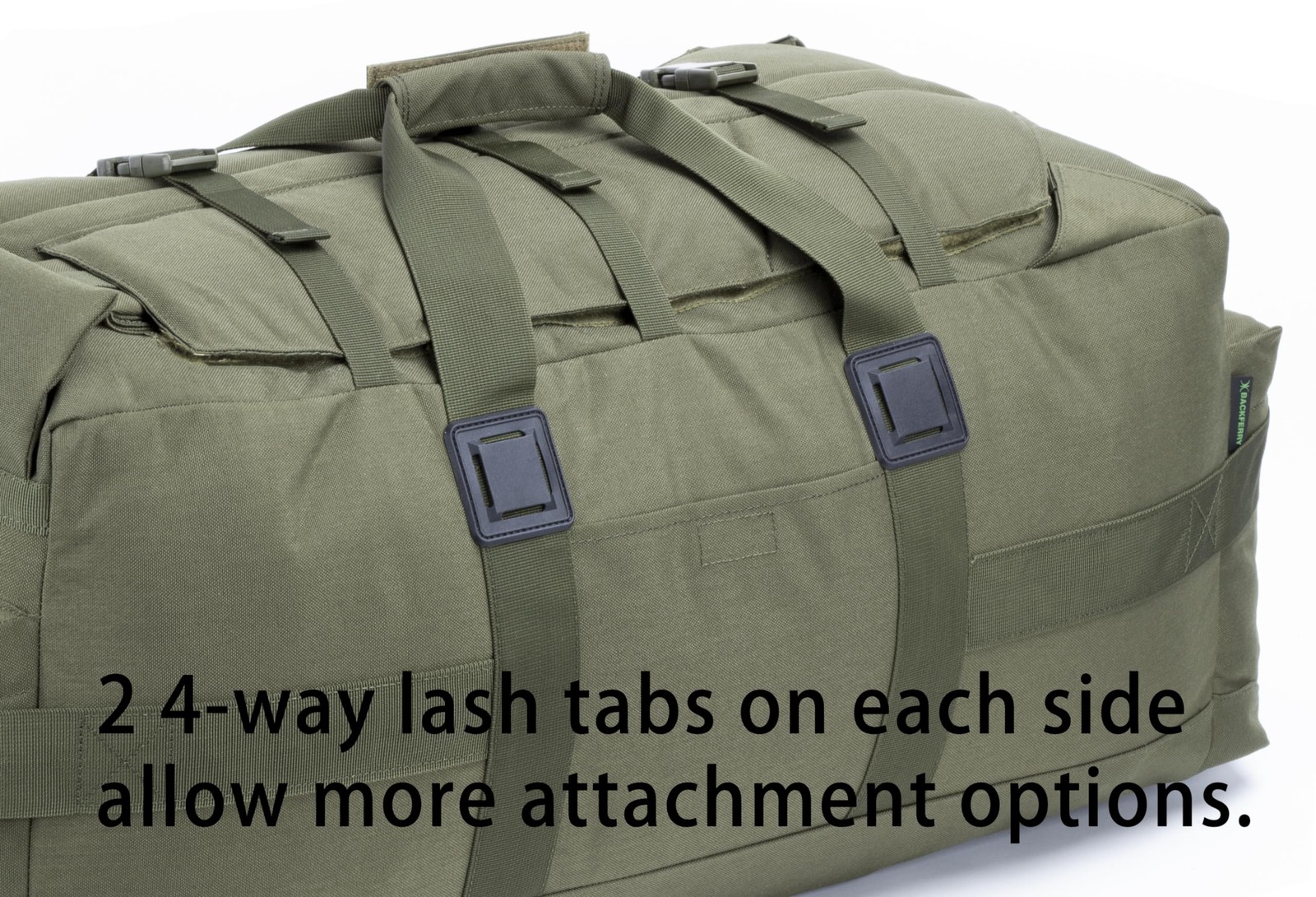 Large Military Duffle Bag Backpack Tactical Field Gear Equipment Duffel Bag A…