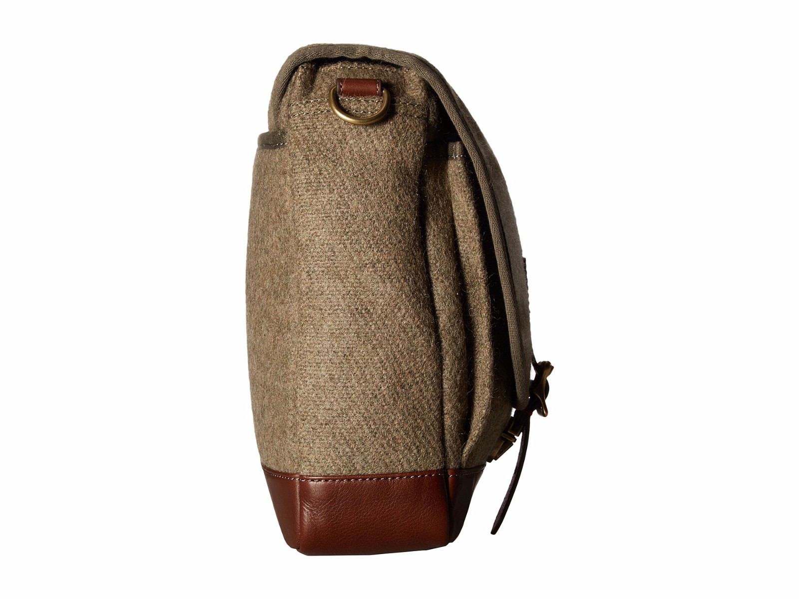 NEW FOSSIL DEFENDER LAPTOP MESSENGER BRIEF BAG WITH REMOVABLE STRAP OLIVE
