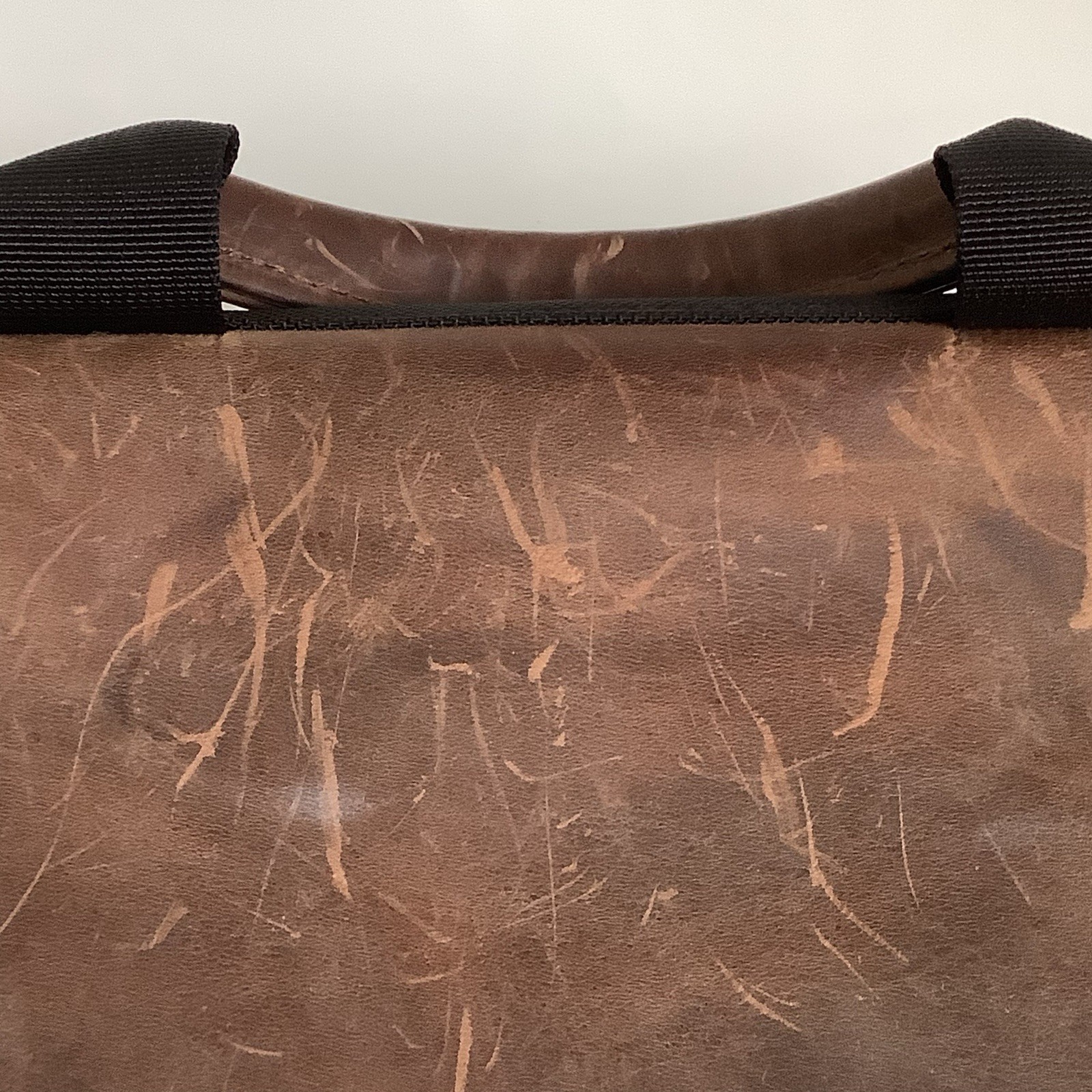 Waterfield Bolt Briefcase Black Premium Messenger Bag, Leather and Nylon