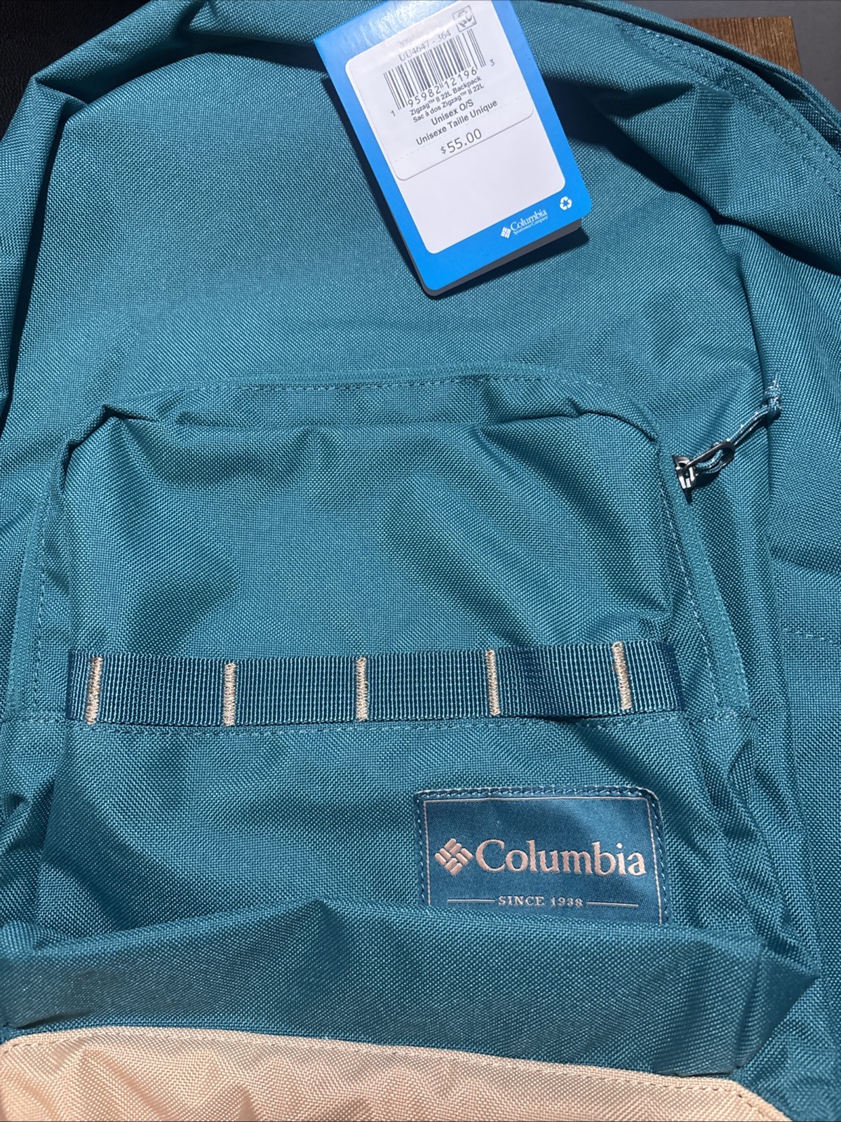Columbia Unisex O/S Taille Unique Backpack -Teal