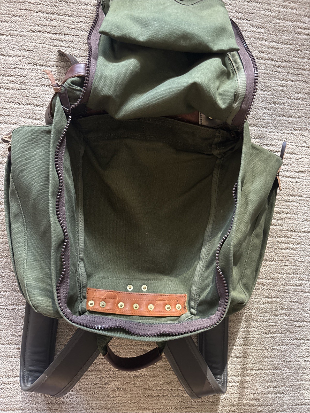 Duluth Pack Sparky Backpack – Green Edition Vintage USA Canvas