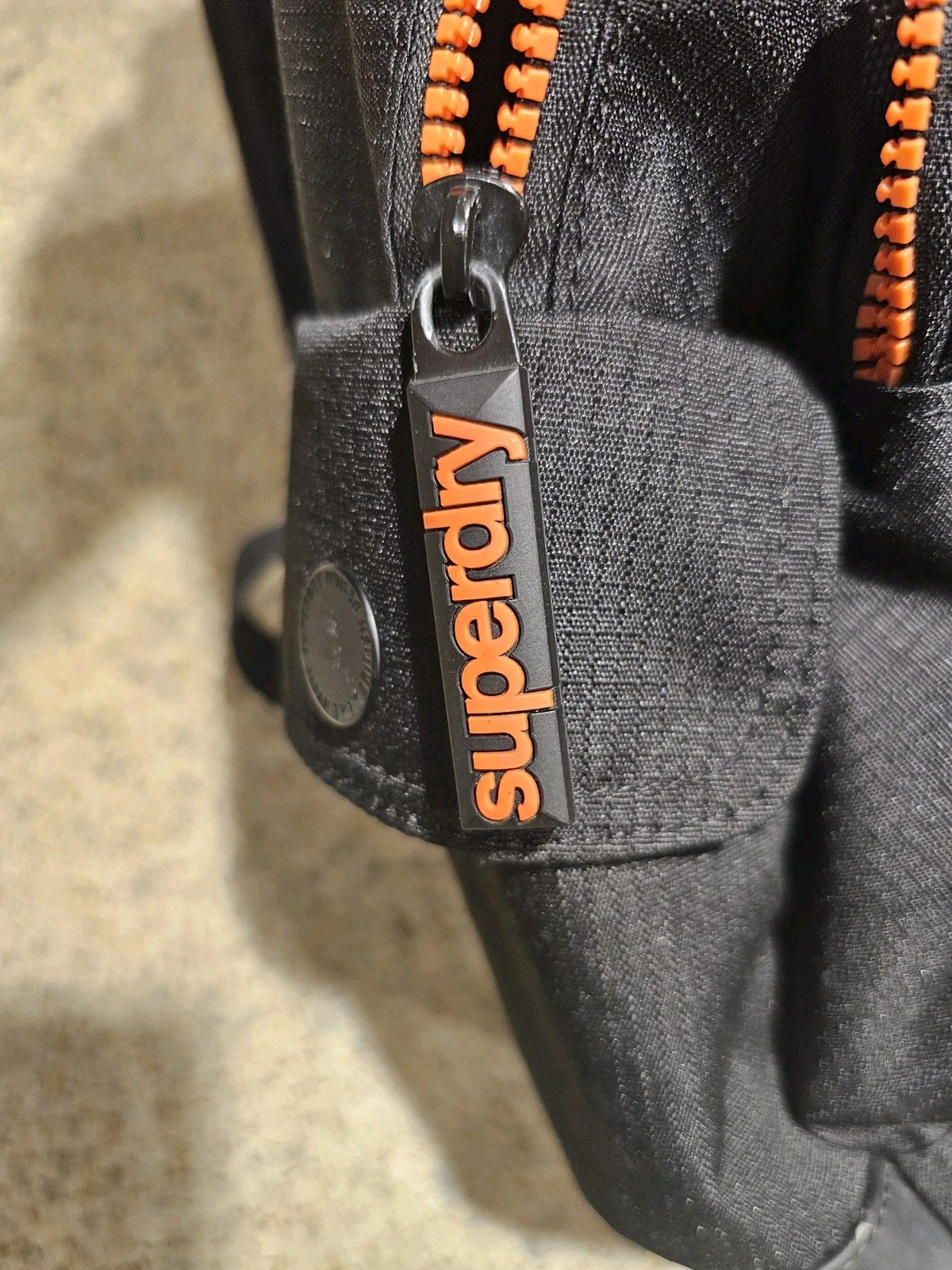 Superdry “Moncheater Montana Rucksack” Outdoor Backpack SuperdryJPN Black/Orange