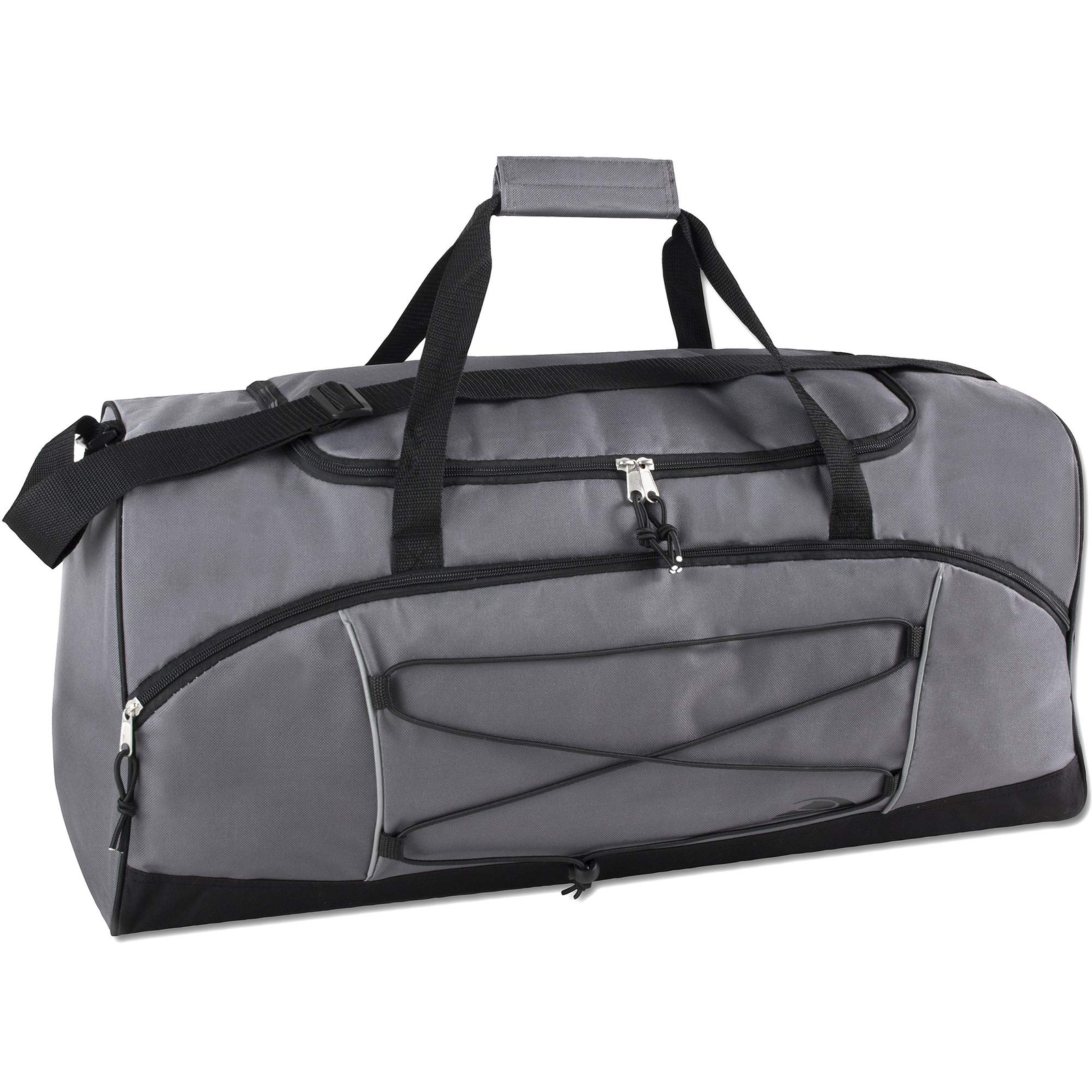 60 Liter 26 Inch Duffle Bag – Heavy Duty Extra Large Sports Gym Equipment Tra…
