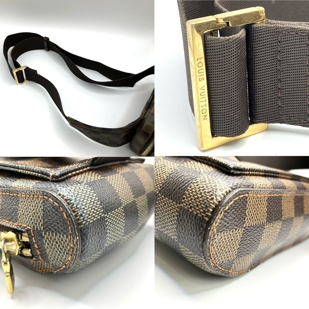 Auth Louis Vuitton Damier Geronimos N51994 Body Bag from Japan