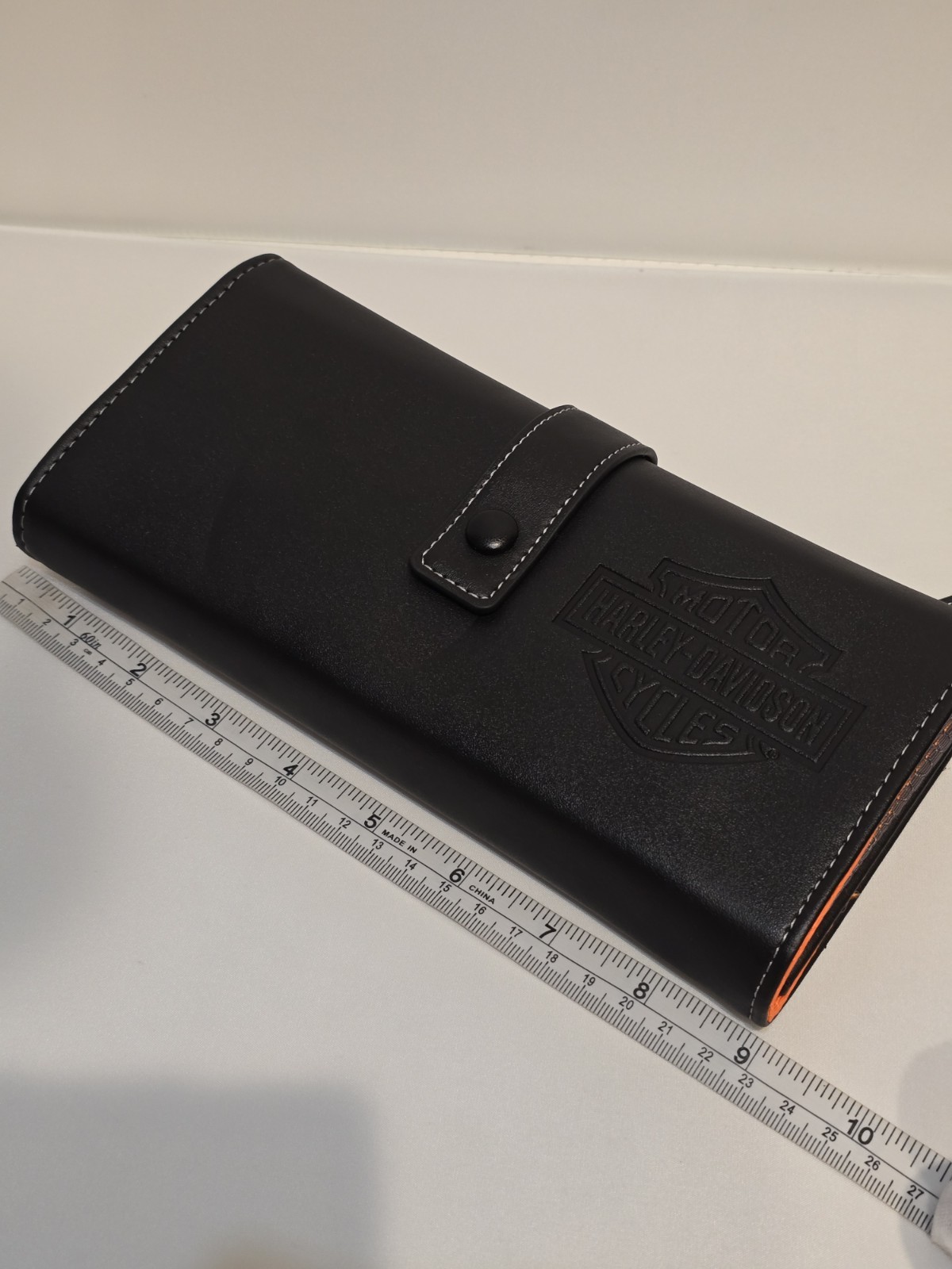 Harley Davidson Backpack Travel Tech Organizer Wallet 12″ / 9″ Lot In Black