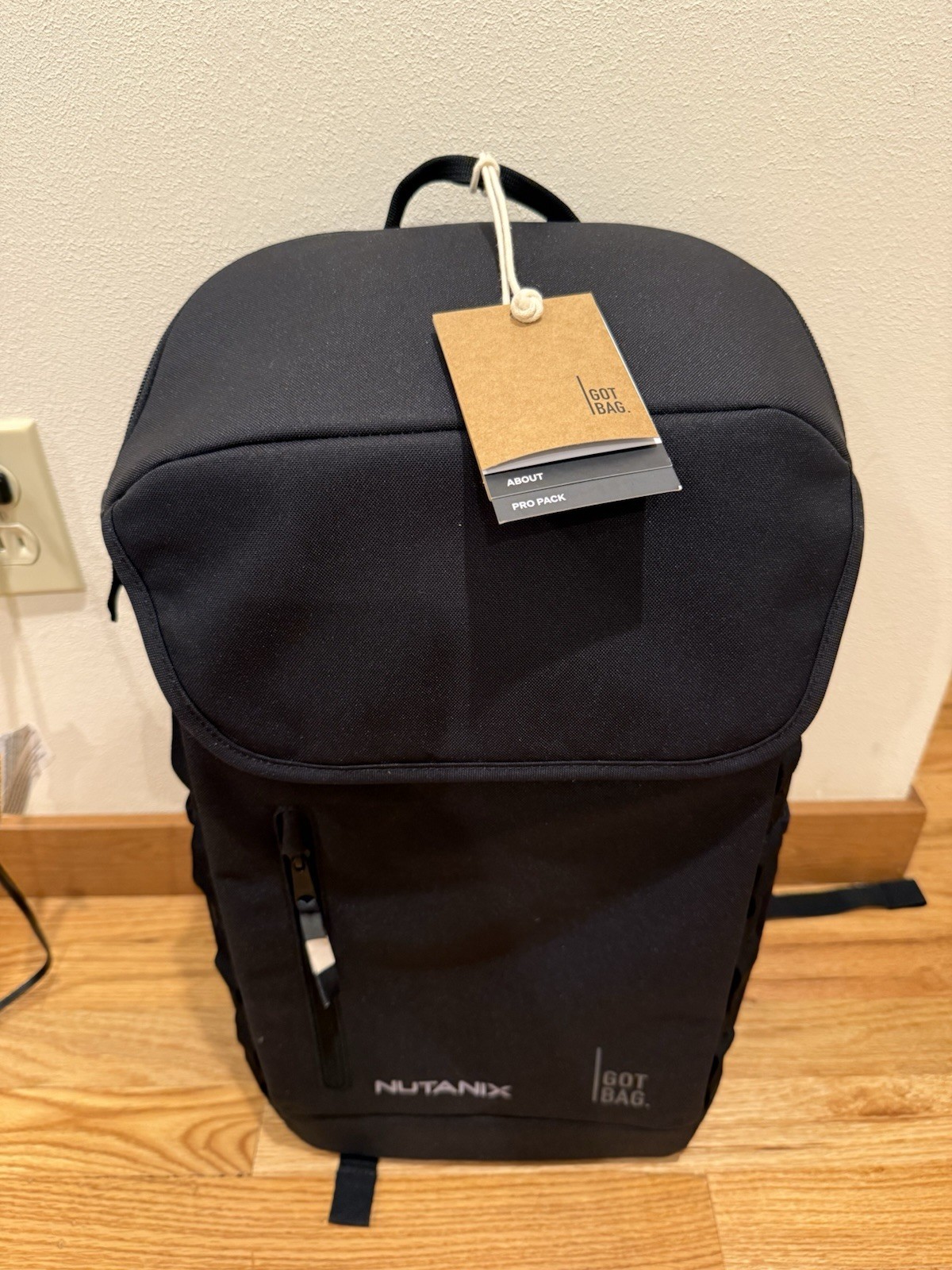 Got Bag Pro Pack Monochrome Backpack Made of Ocean Impact Plastic