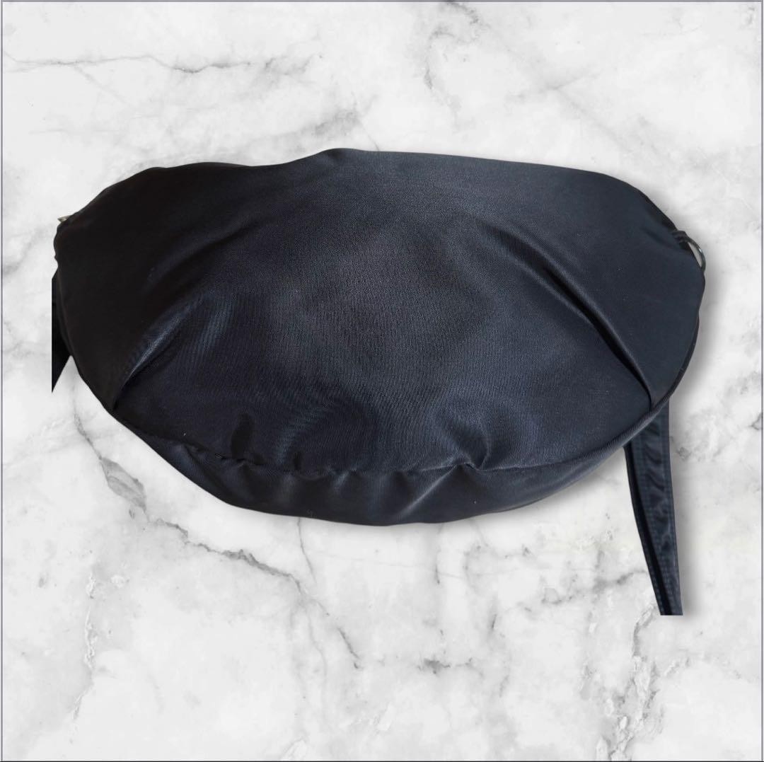 Excellent condition PORTER Tanker Shoulder Bag, Black, Oval