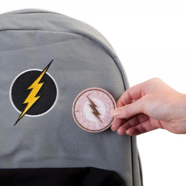 Flash Patch It Backpack Bag DC Comics Justice League Super Hero Show BP5DTGDCO
