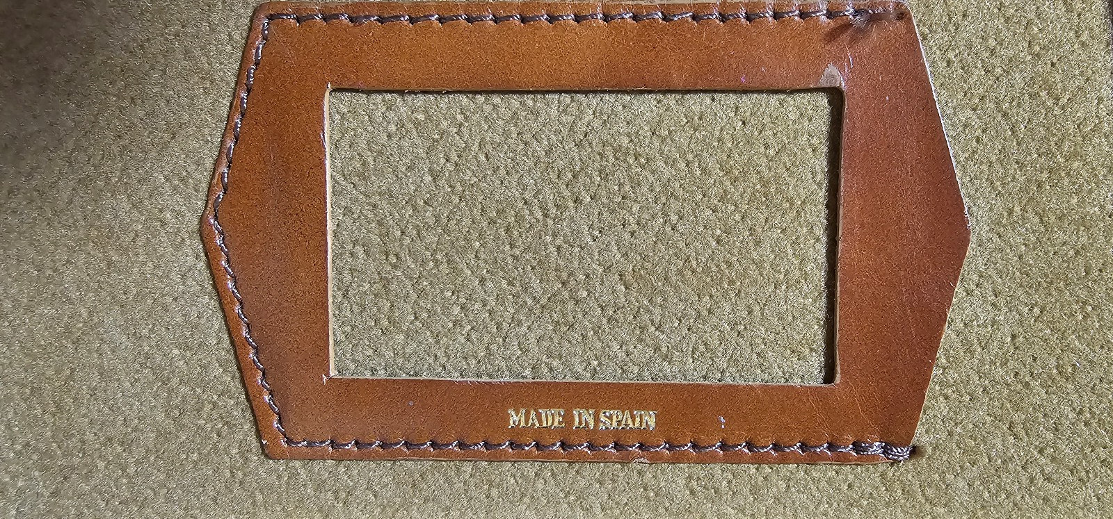 Stebco Leather Briefcase Spain FOR PARTS Latch Damage Strong Handle With Keys