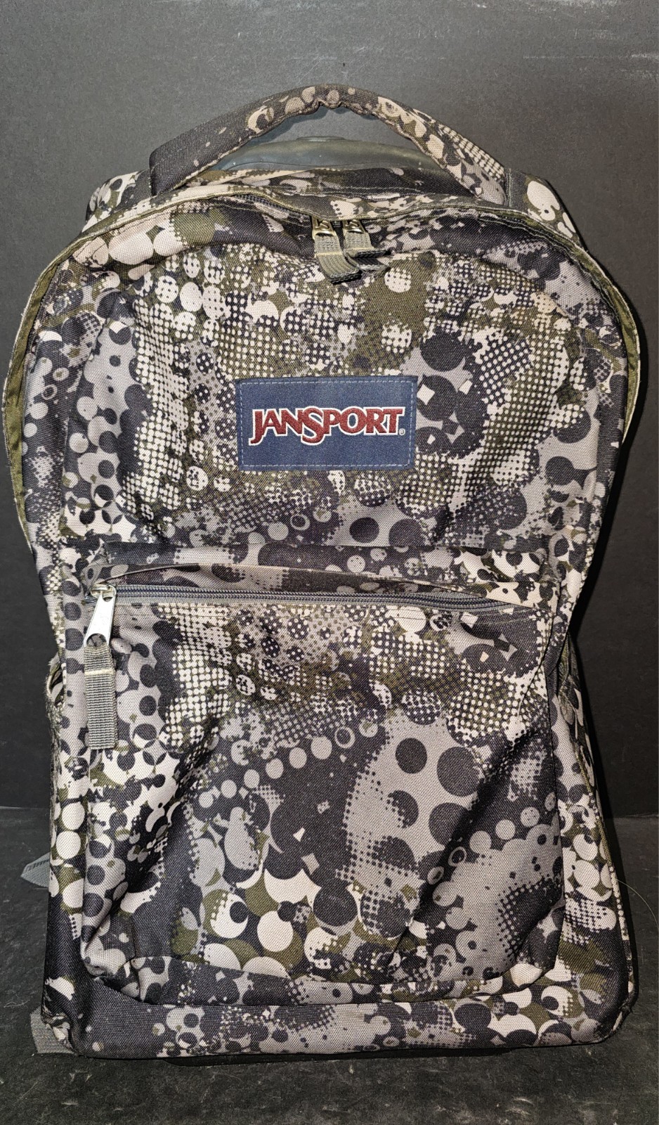 JanSport “THE 9” Backpack Wheeled Carry-On Travel Luggage 20x12x10 Digital Camo