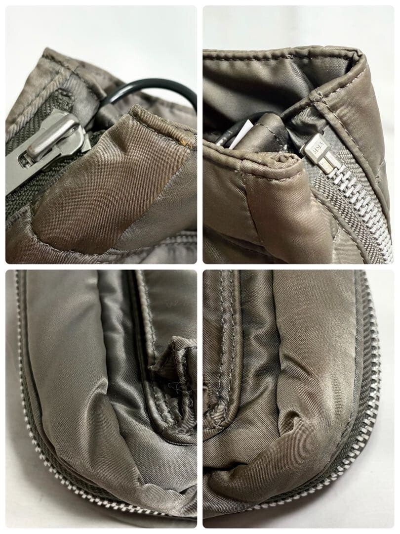 Porter Tanker 2Way Tote Bag Gray Nylon Expandable Large Capacity A4 Mens Bag