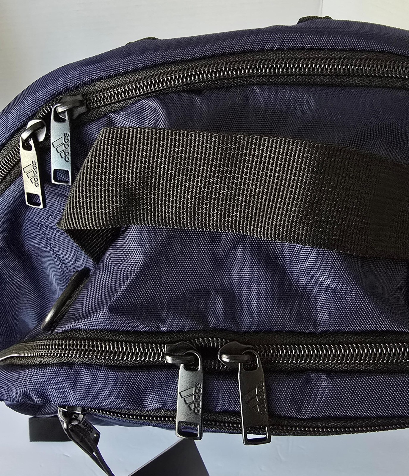 ADIDAS DEFENDER TEAM UNISEX 20″ Backpack Laptop Bag Shoe Pocket BLUE $65 NEW