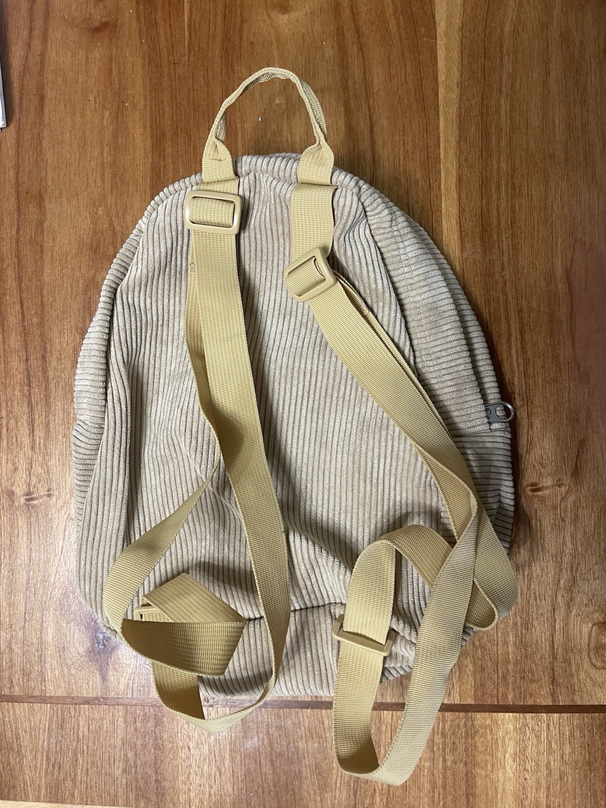 JanSports Half-pint Corduroy Mini Backpack Curry Corduroy
