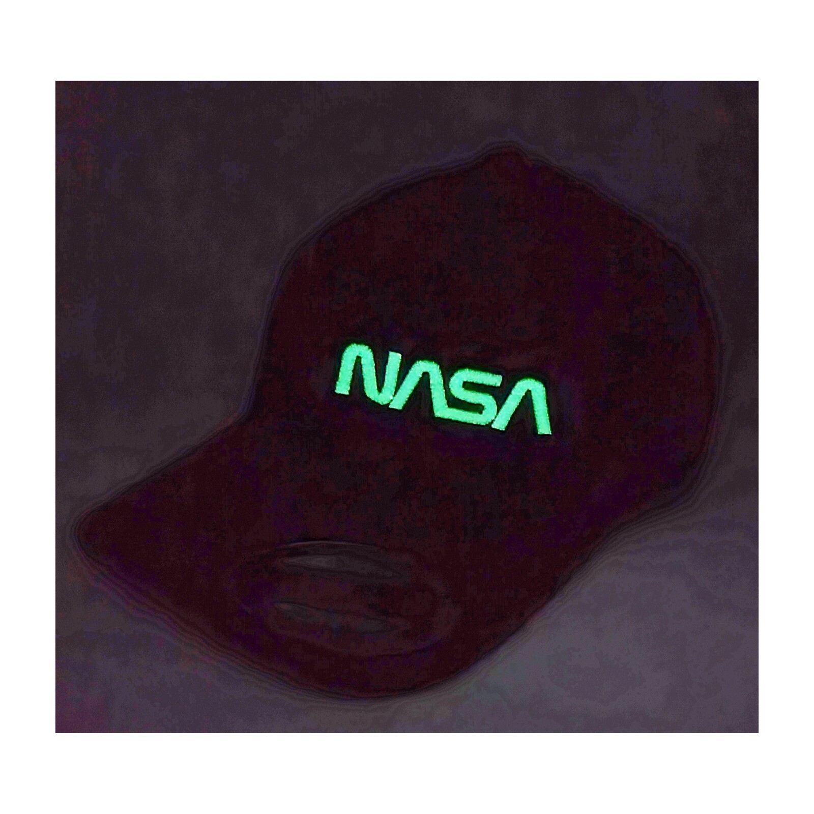 Glow in the dark NASA flexfit cap, NASA flex fitted cap, Cool gift!