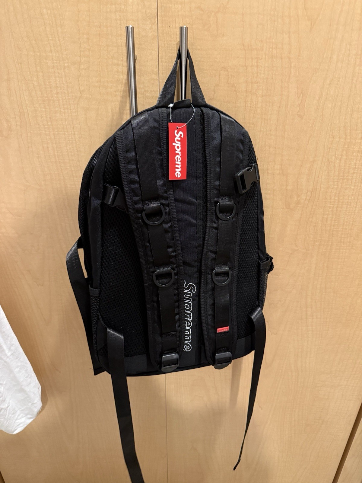 Supreme SS20 Backpack Black, Water-Resistant