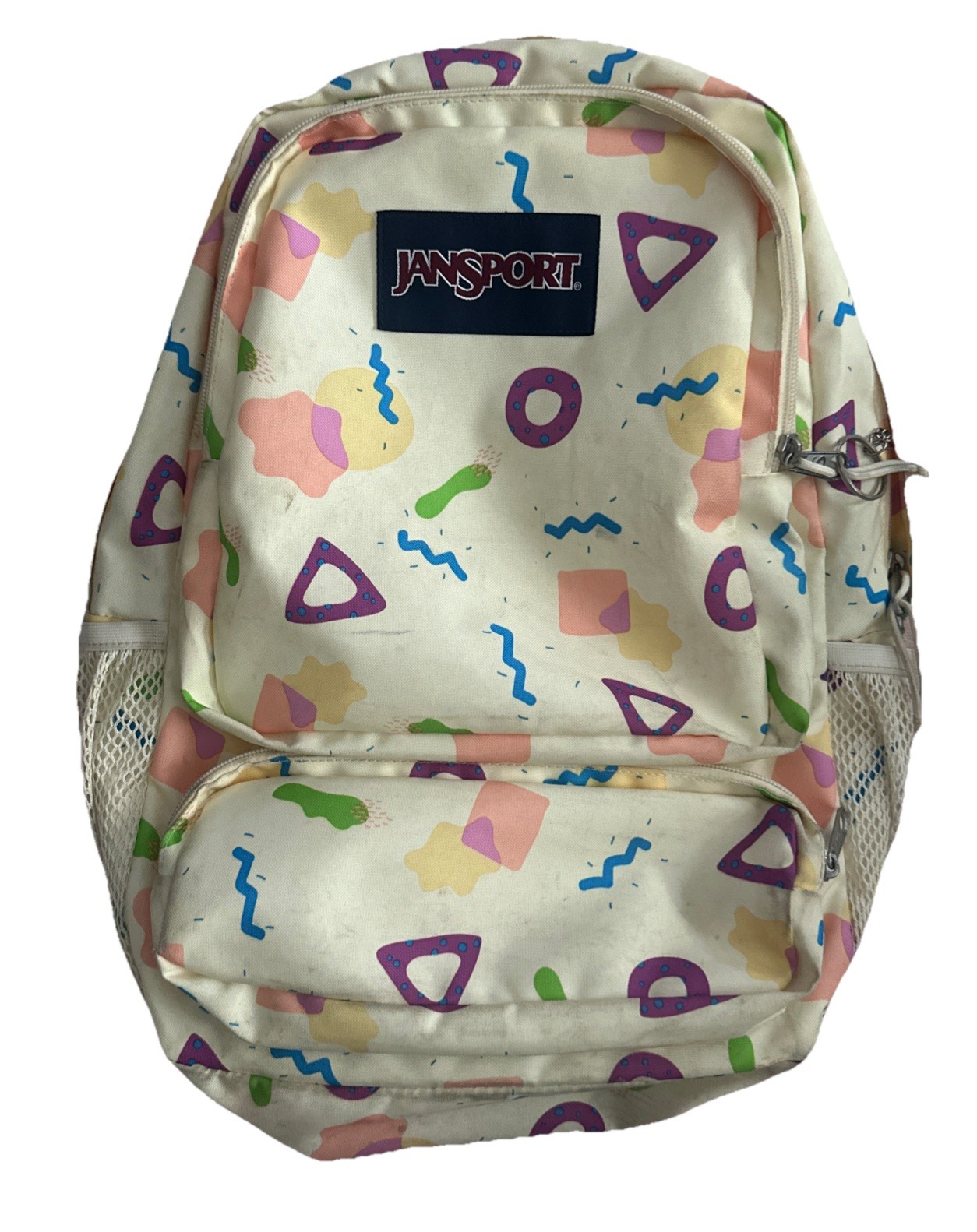 JanSport Backpack Doubleton Memphis Mood Neon (17″ x 12.5″ x 5.5″) Back Pack