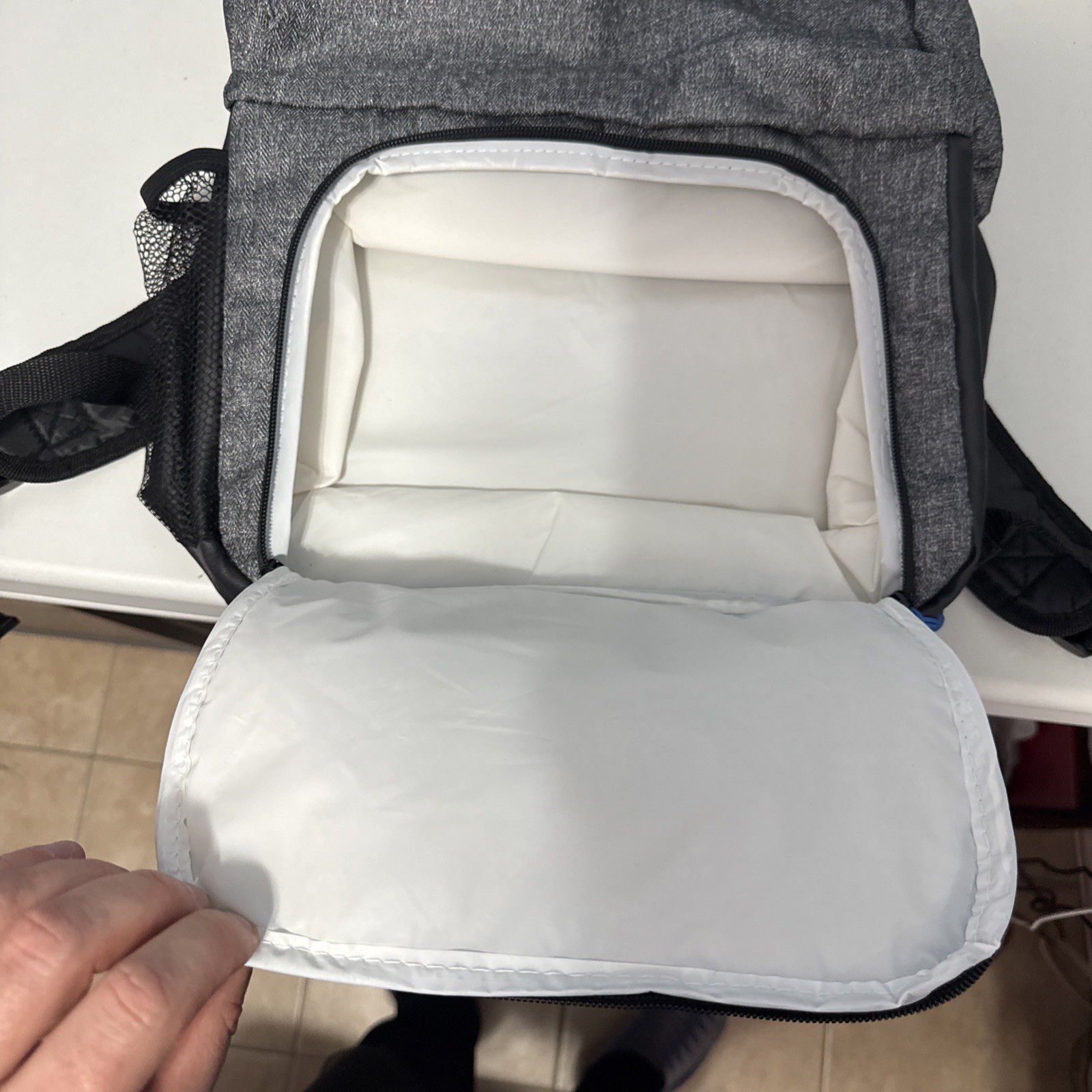 New Jersey Lottery ￼uick Drw With Bull’s-Eye Backpack