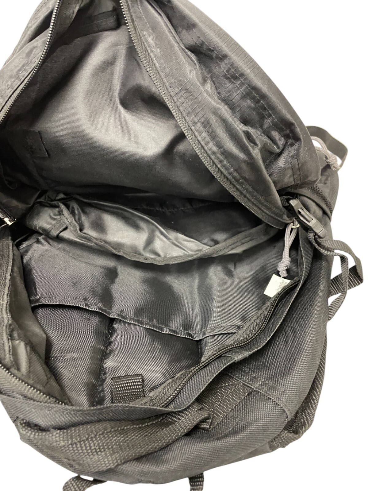 Ozark Trail Black Daily Backpack School Hiker Outdoor Polyester Adult 25 Liter