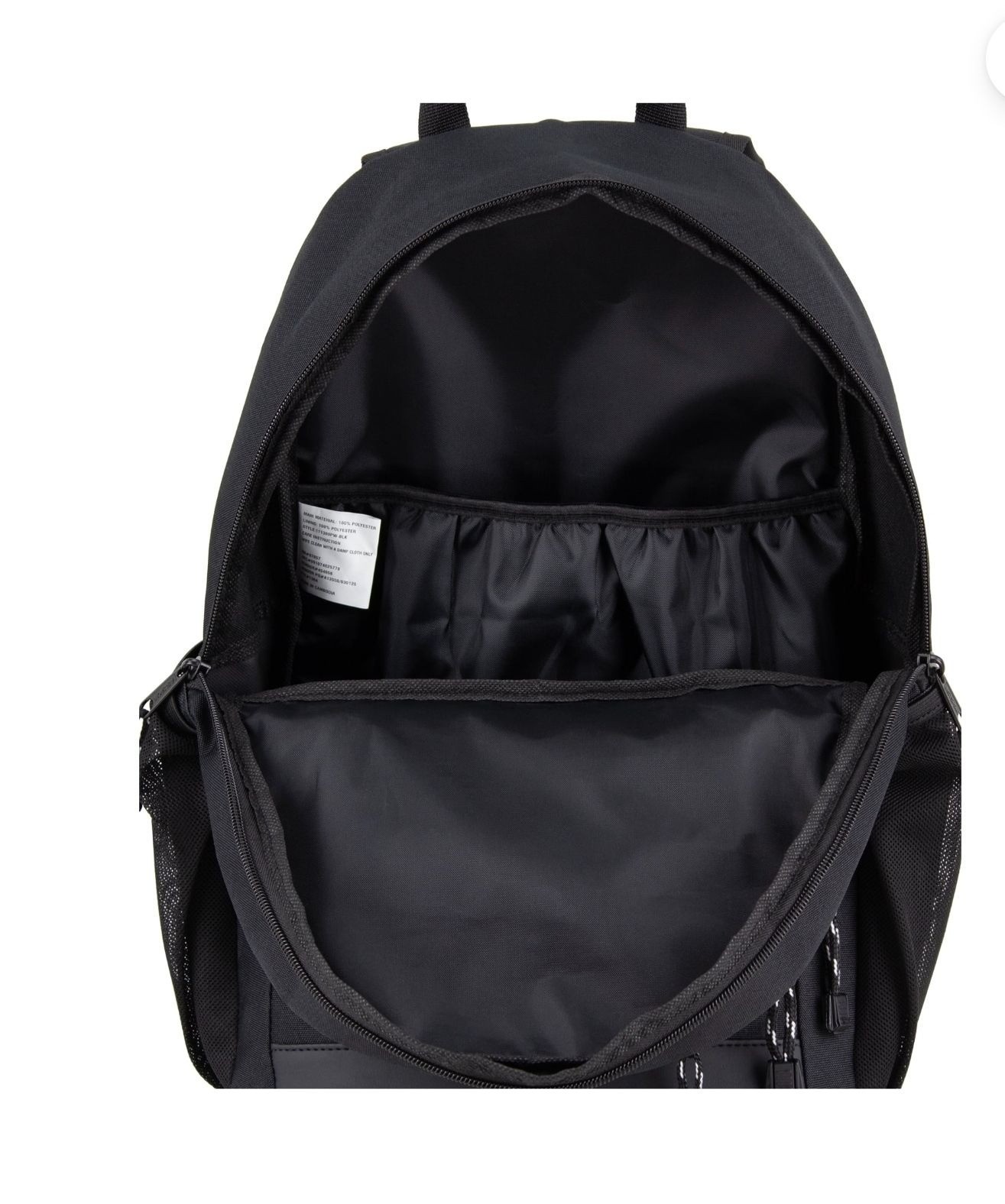 Eastsport Unisex Eclipse 19″ Core School Backpack – Black NWT