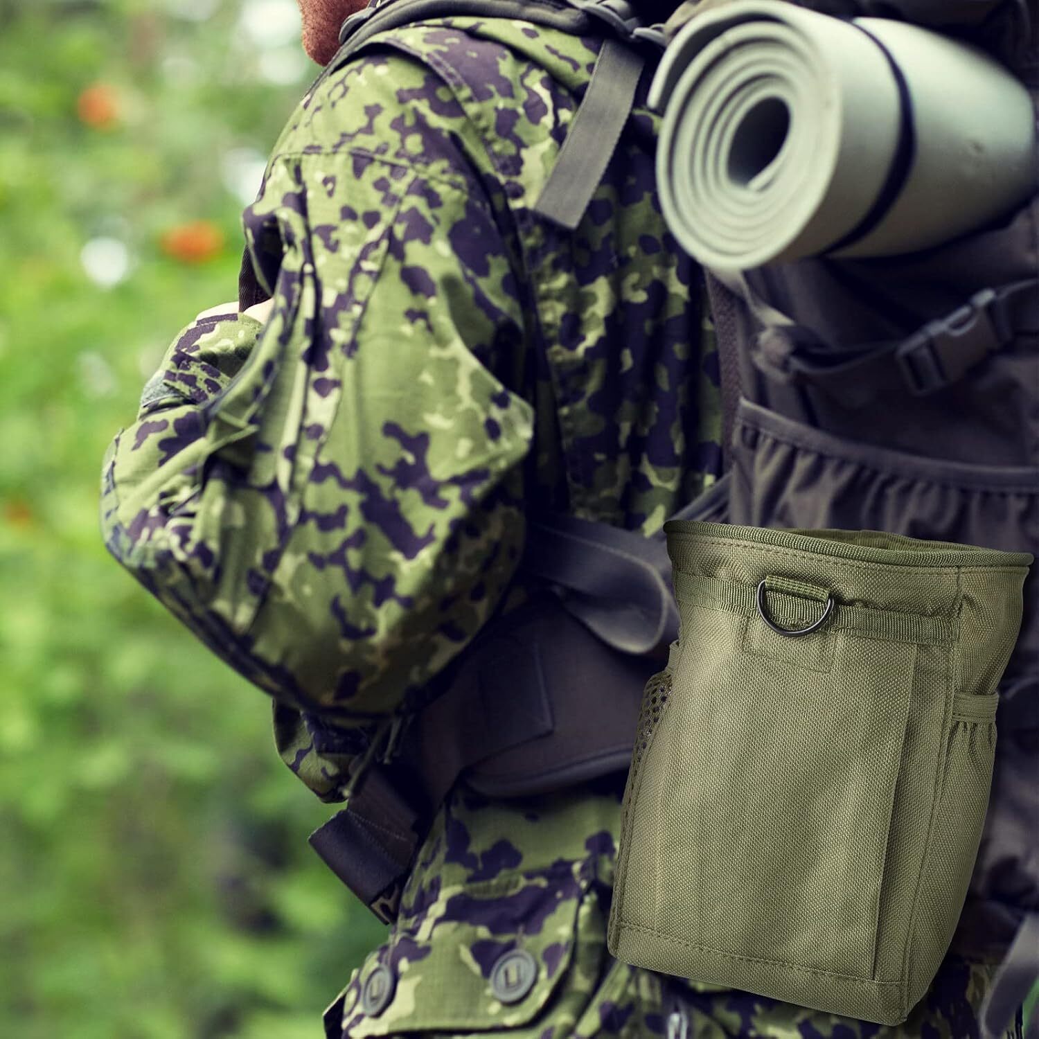 Tactical Colored Dump Pouch Military Belt Pouch Molle Adjustable Hip Holster Bag