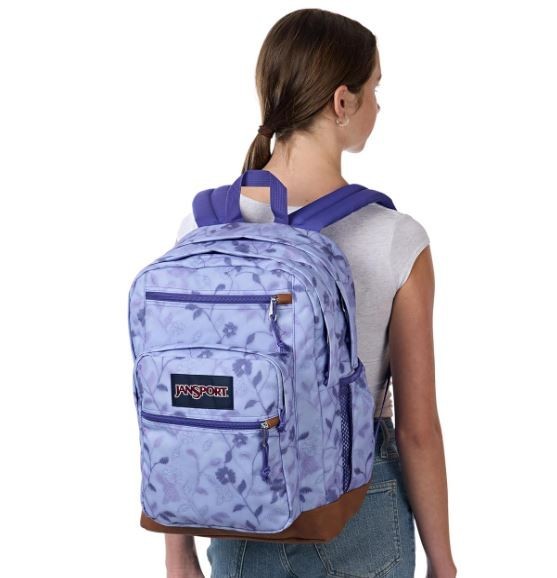 JanSport Cool Backpack with 15-inch Laptop Sleeve Lines & Vines