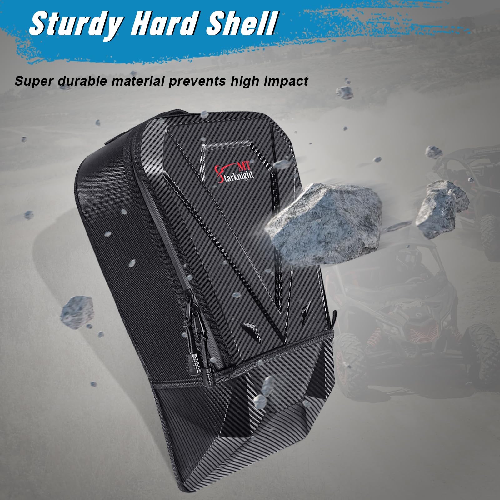 X3 Storage Bag, UTV Maverick Water Resistant Front Rear Center Seat Bag with …