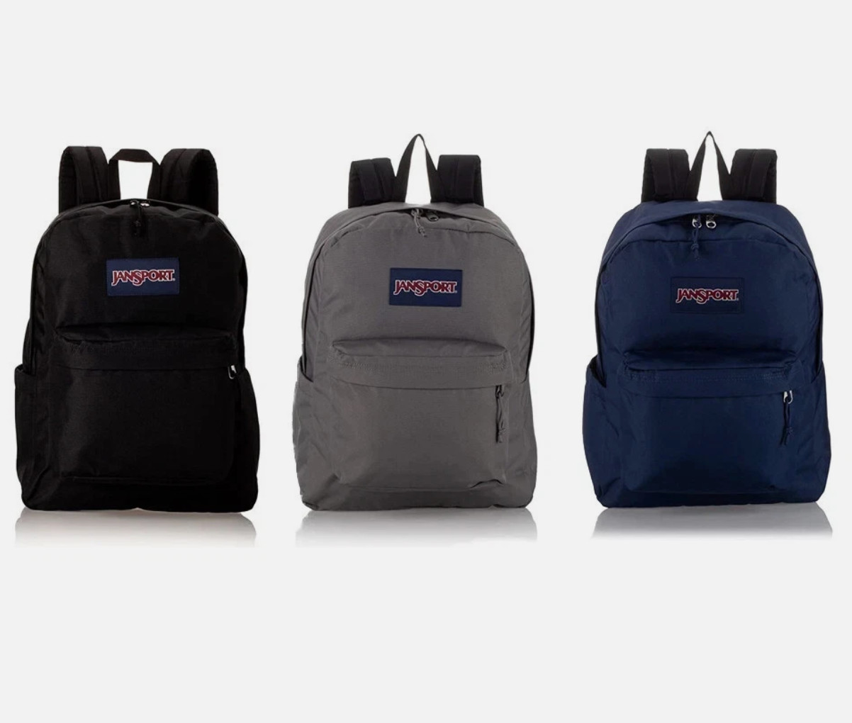 New JanSport Superbreak Plus Backpack-Work,Travel,With Water Pocket