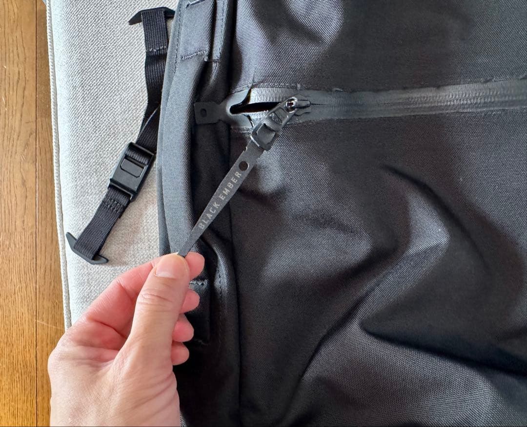 Black Ember Shadow 22 Backpack Water-Resistant Black Men’s