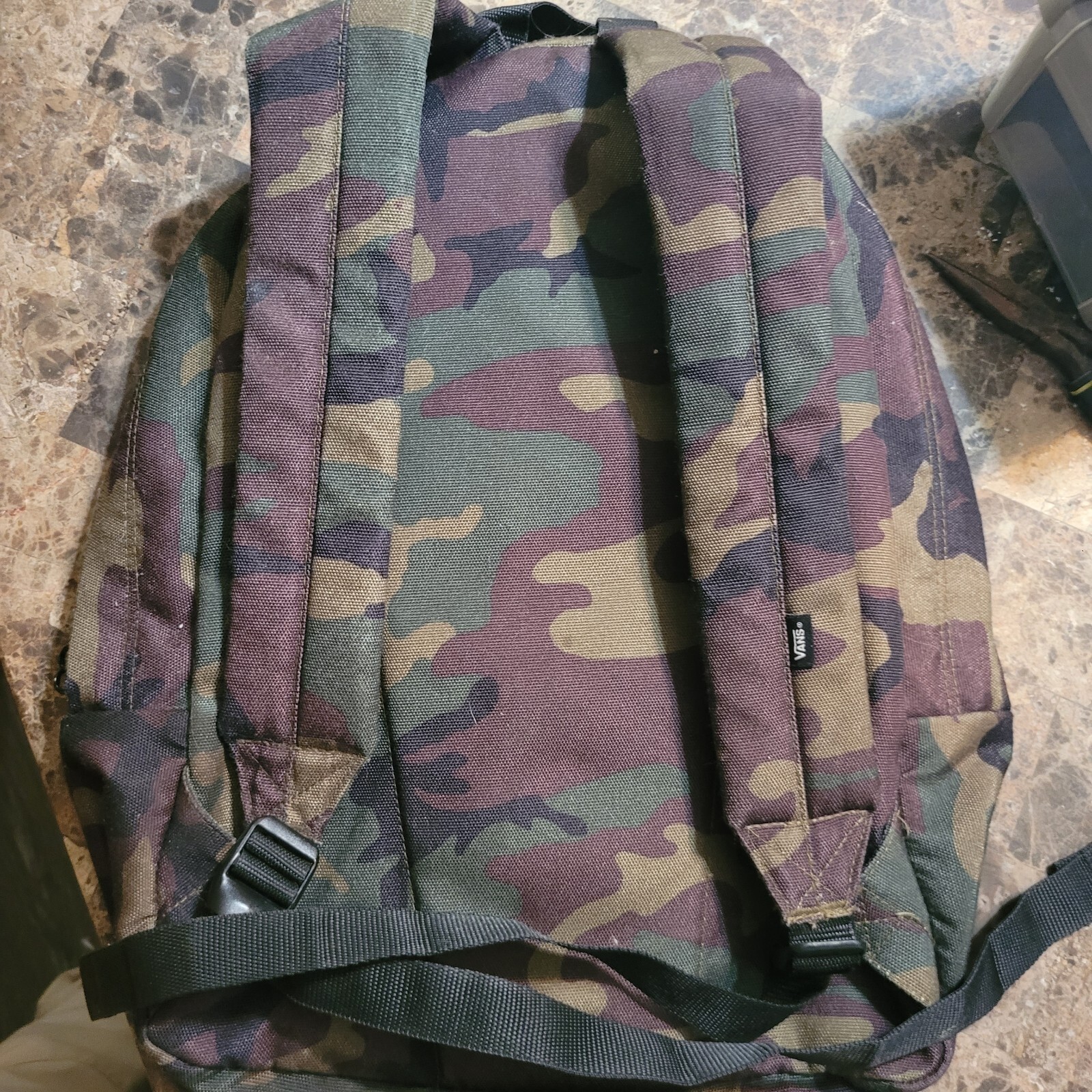 VANS OLD SKOOL BACKPACK CAMO CAMOUFLAGE GREEN/BROWN