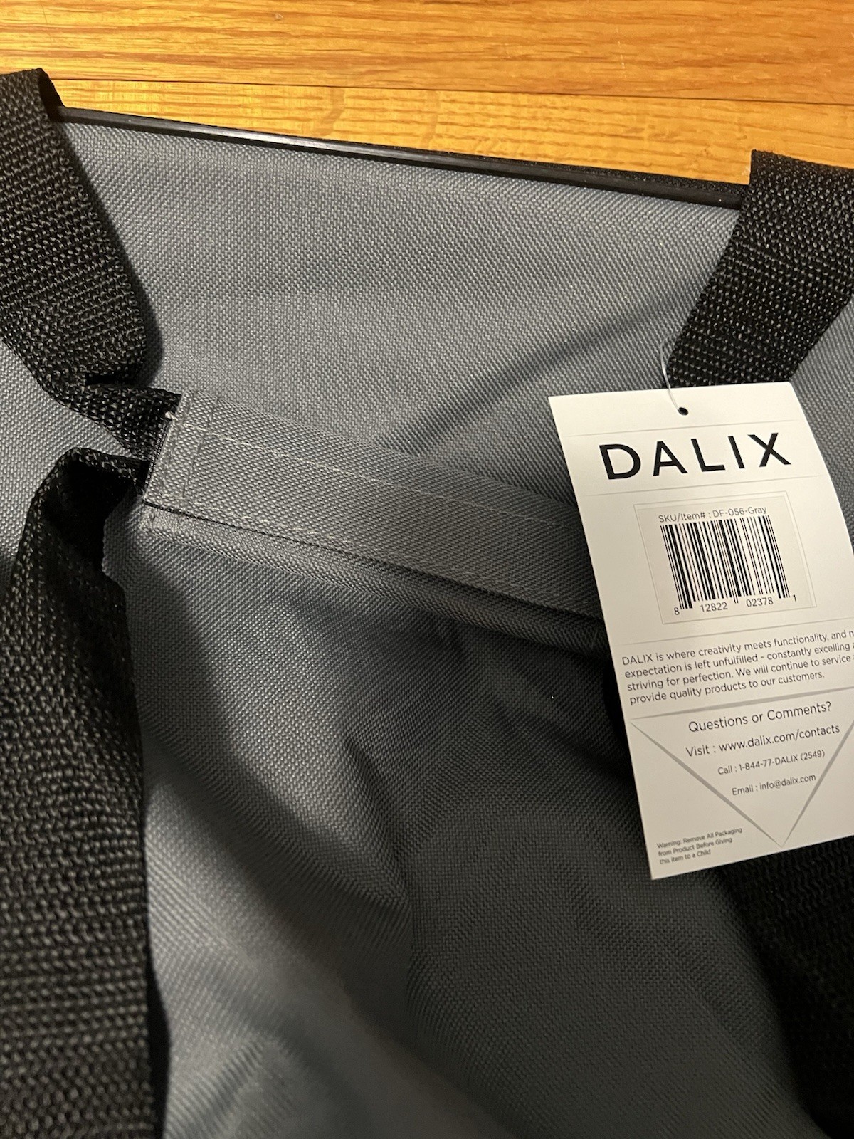 Brand New Dalix Duffle Bag Large in Black Gym Bag
