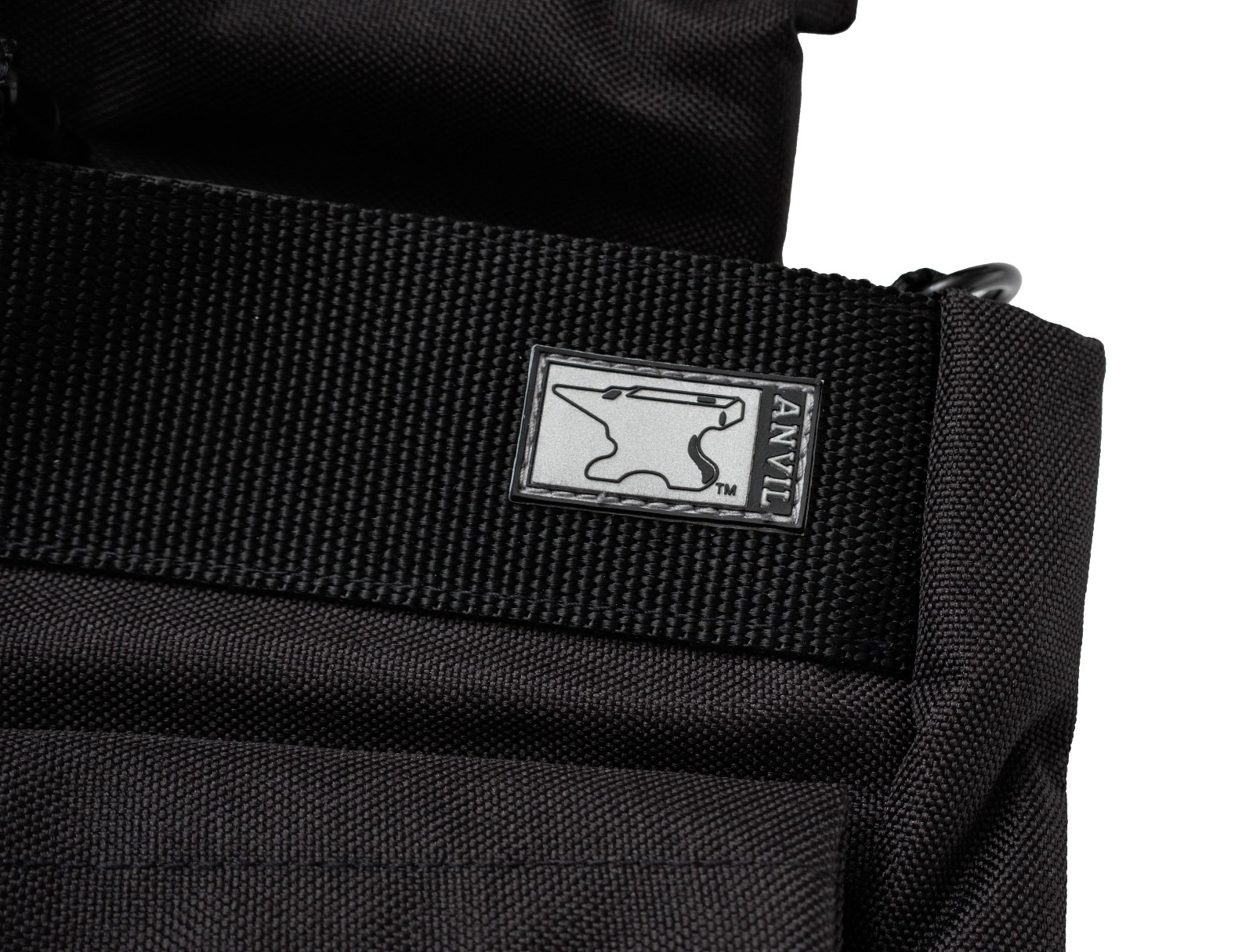 ANVIL Messenger Bag Vertical Courier Satchel Shoulder Pad Ballistic Nylon RARE