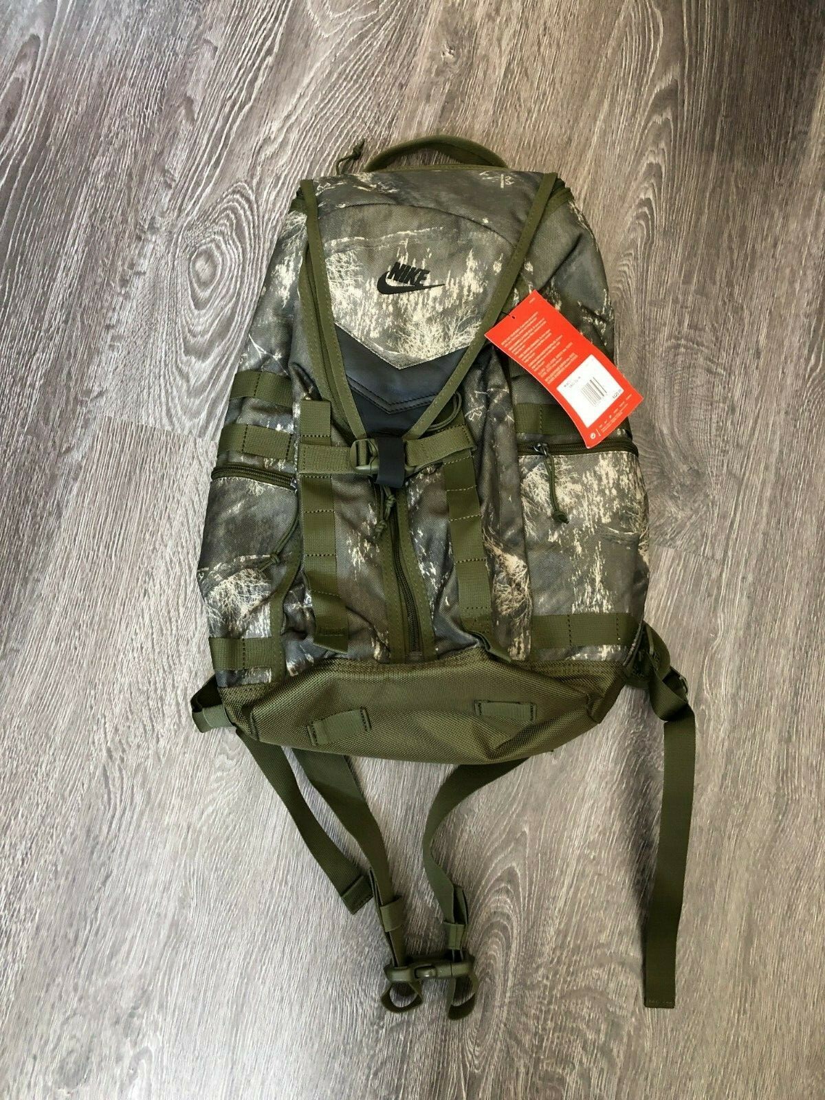 Nike SFS Recruit Printed Training Backpack Realtree Green Camo $125 BA6377-395
