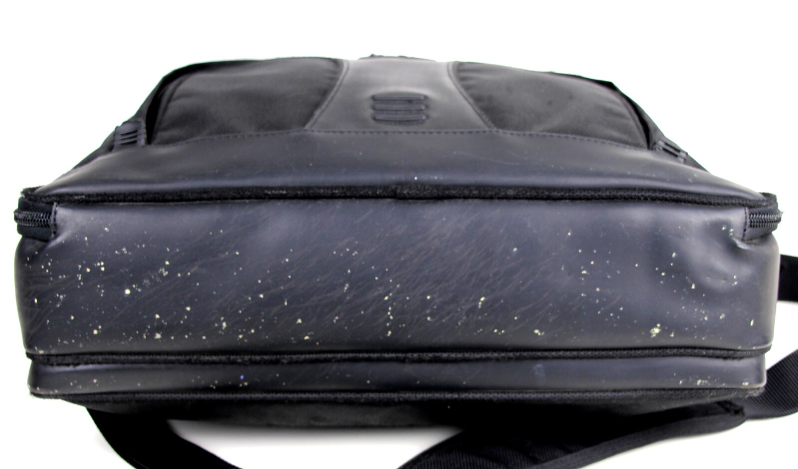 TUMI T2 Black Nylon Leather Laptop Briefcase Luggage Business Bag Carry On