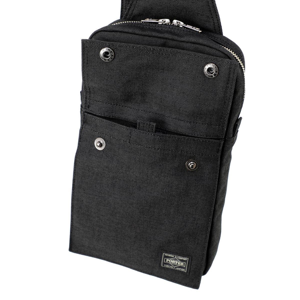 PORTER SMOKY SLING SHOULDER BAG 592-27531 Black Yoshida & Co. Tokyo