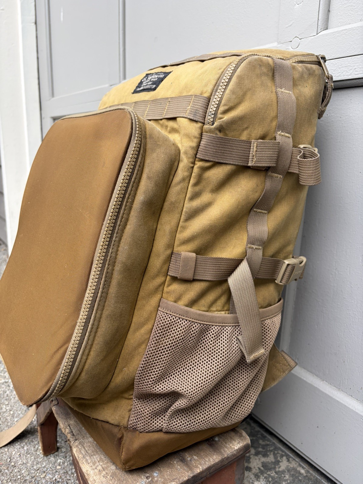 Filson Alcan Tin Cloth Tool Backpack | Rare Discontinued Model | Rare